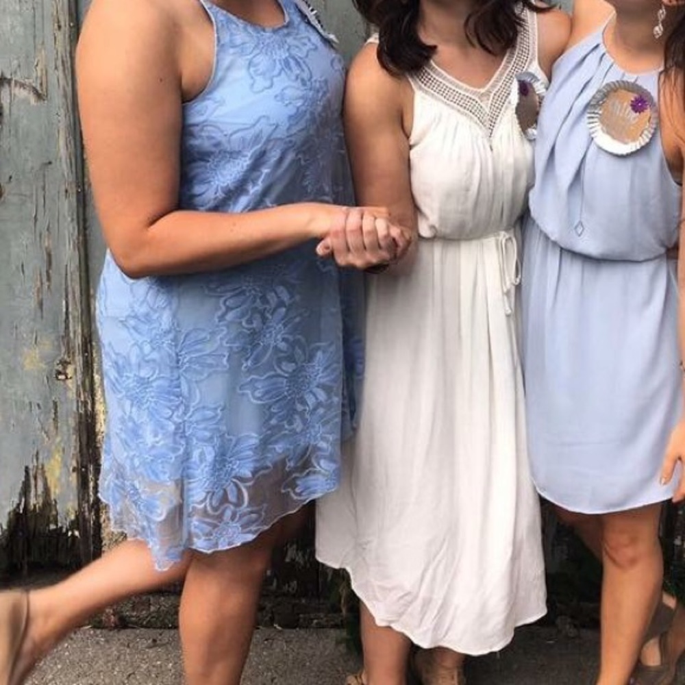 White dress